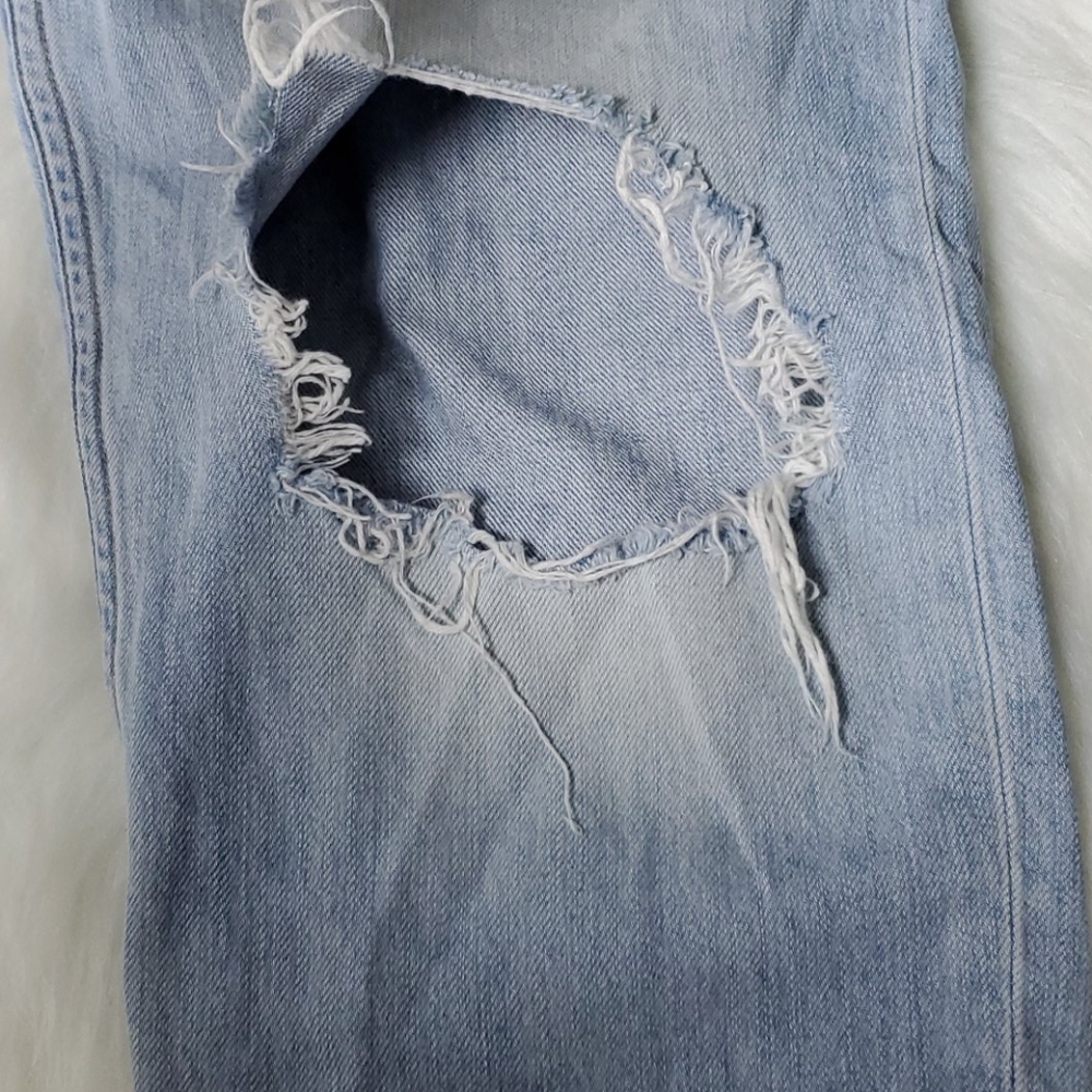 Topshop Moto Hayden Distressed Jeans - Picture 3 of 7